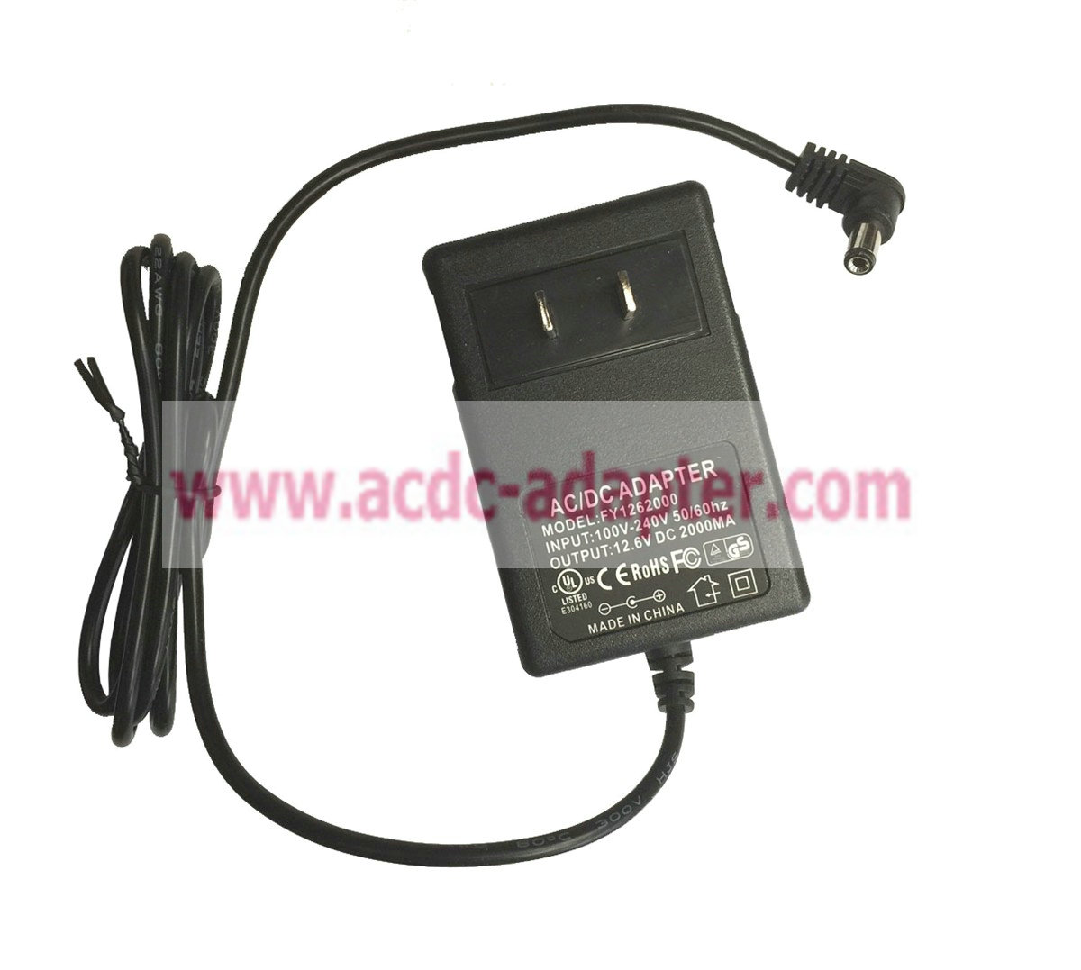 New 12.6V 2A FY1262000 ac dc adapter AZ Pro Battery Charger